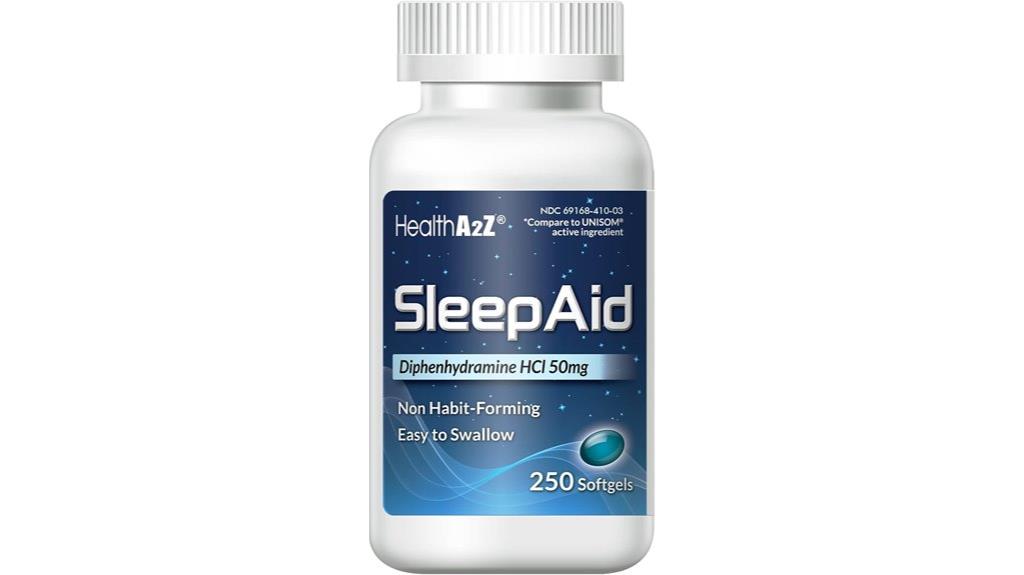 sleep aid softgel capsules