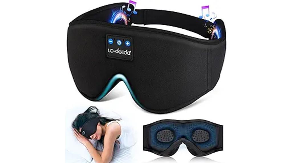 wireless sleep mask headphones