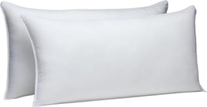 Amazon Basics Down-Alternative Pillows Review