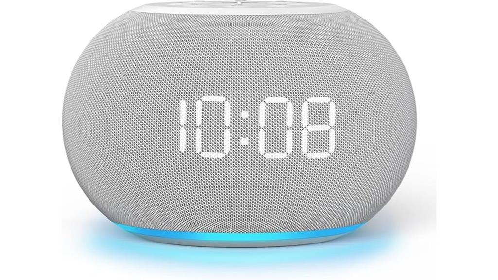 auto dimming alarm clock review