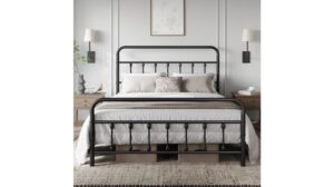 Yaheetech Classic Metal Platform Bed Frame Review