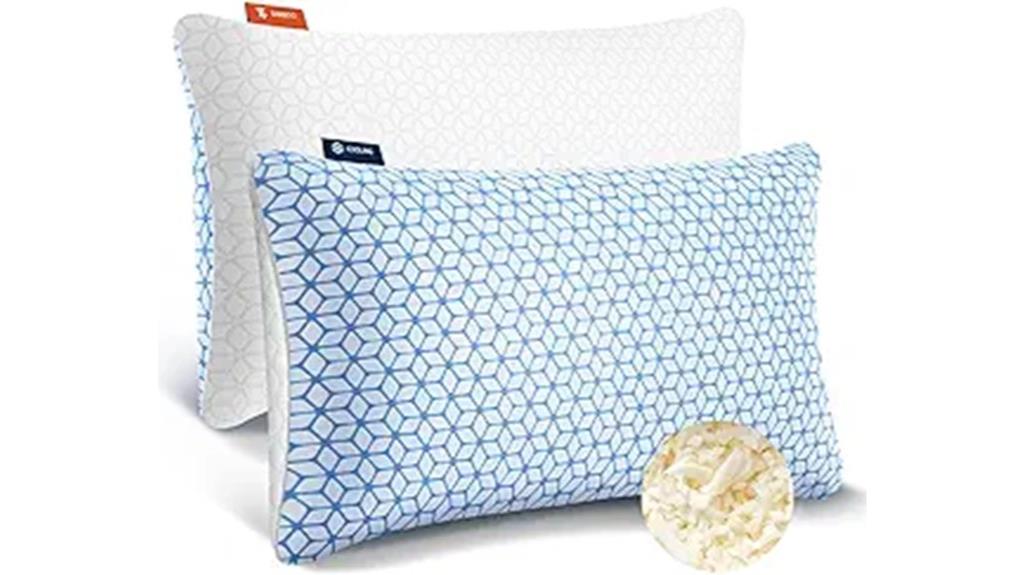 comfortable foam pillow review