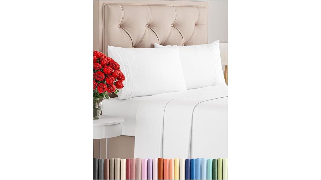 comfortable queen sheet set