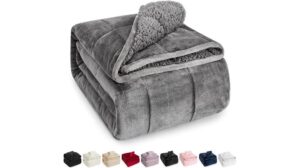 Wemore Sherpa Fleece Weighted Blanket Review