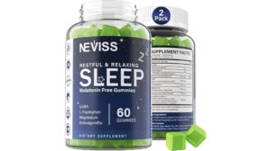 NEVISS Melatonin Free Sleep Aid Gummies Review