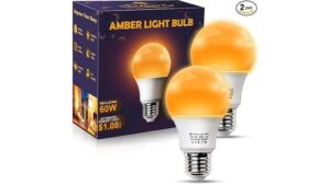 Amber Sleep Light Bulbs Review: Sleep Better Tonight